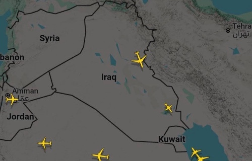 دووبارە ئێستا ئاسمانی ئێران لە ناوچەکەدا پاکتاو بووەتەوە