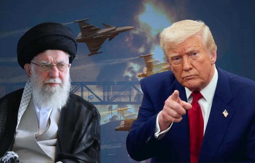 ترەمپ ئەگەر ئێران بیەوێت دامەزراوە ئەتۆمییەکانی نوێبکاتەوە جارێکی تر هێرش دەکەینەوەسەری 